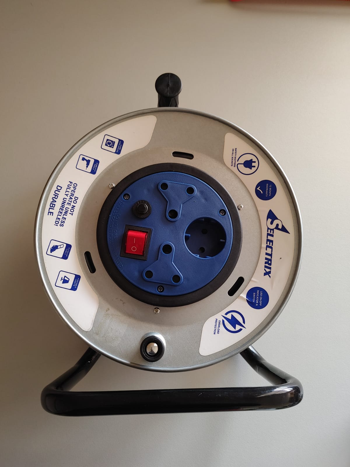 Extention reel cord