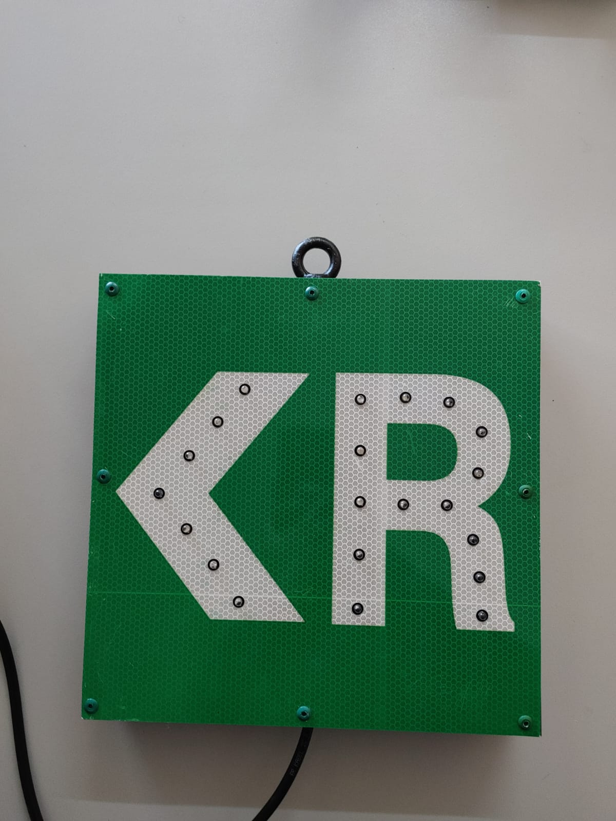 REFUGE BAY SIGN WITH BATTERY