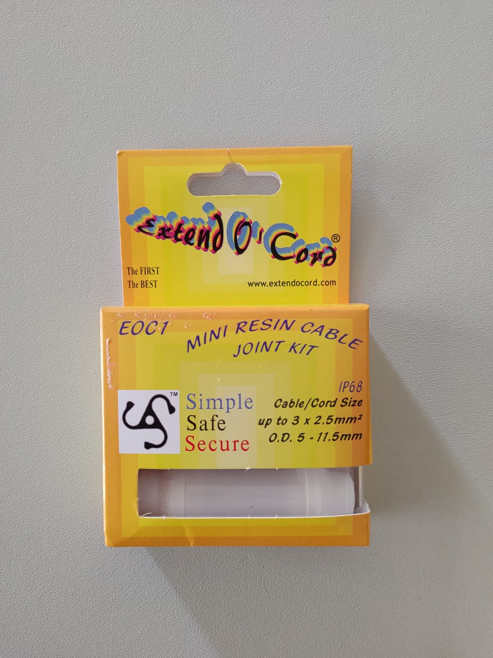 Resin cable joint kit